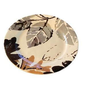 Crate & Barrel Leaf Plate.